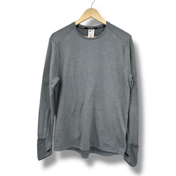 Nike Therma-Fit Repel Element Size M Men's Running Top DD5649-084 - Picture 1 of 8